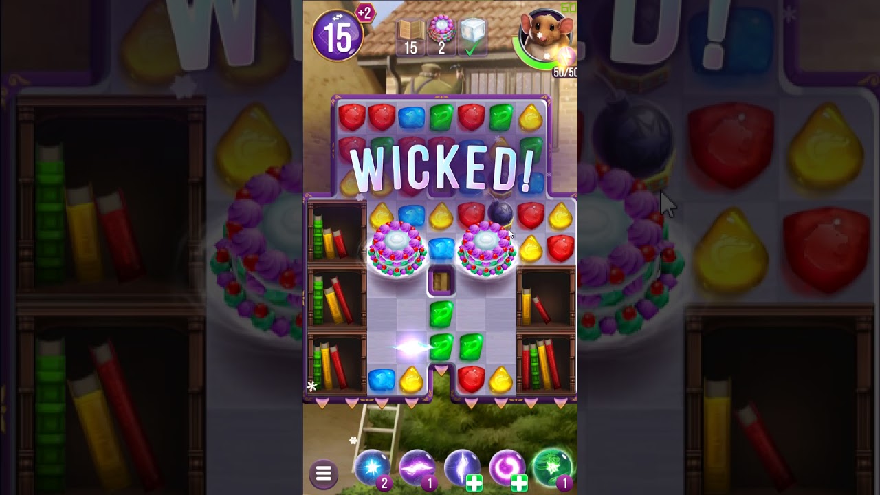 Harry Potter: Puzzles & Spells level 714 no boosters