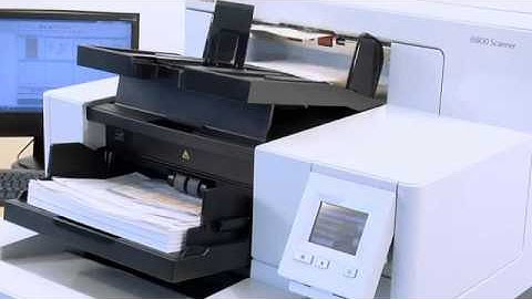 Kodak i5800 Scanner   Mixed Documents