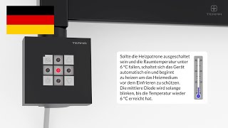 Elektroheizpatrone KTX-2 – Grundfunktionen und Bedienung