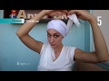 Палантин с кружевом. 5 способов обыграть кружево или вышивку на палантине. Scarf head wrap