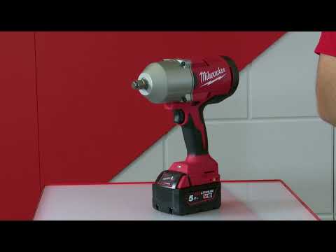 Гайковерт акумуляторний ударний Milwaukee 1/2" (1627 Нм) 4933492787, видео 1