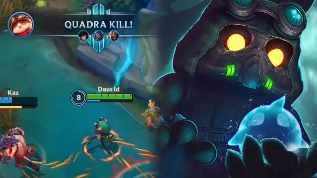 WILD RIFT TEEMO IS VERY INSANE IF LEFT ALIVE | TEEMO GAMEPLAY ~ WILD
