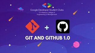 GIT & GITHUB 1.0 | GDSC GHRCEM