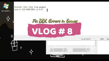 How to Fix All .DLL file Missing Error in Windows PC (windows 10/8.1/7) using AIO RUNTIMES v2.4.0