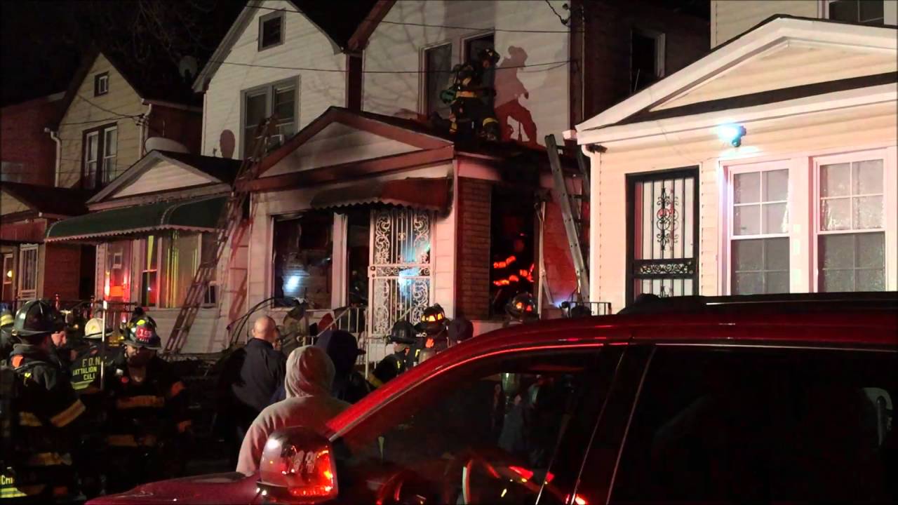 FDNY OPERATING AT AFTERMATH OF QUICKLY KNOCKED DOWN ALL HANDS FIRE IN