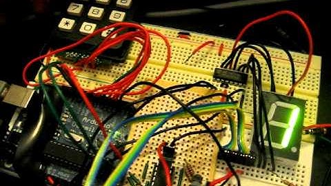 Keypad-interfaced alarm clock