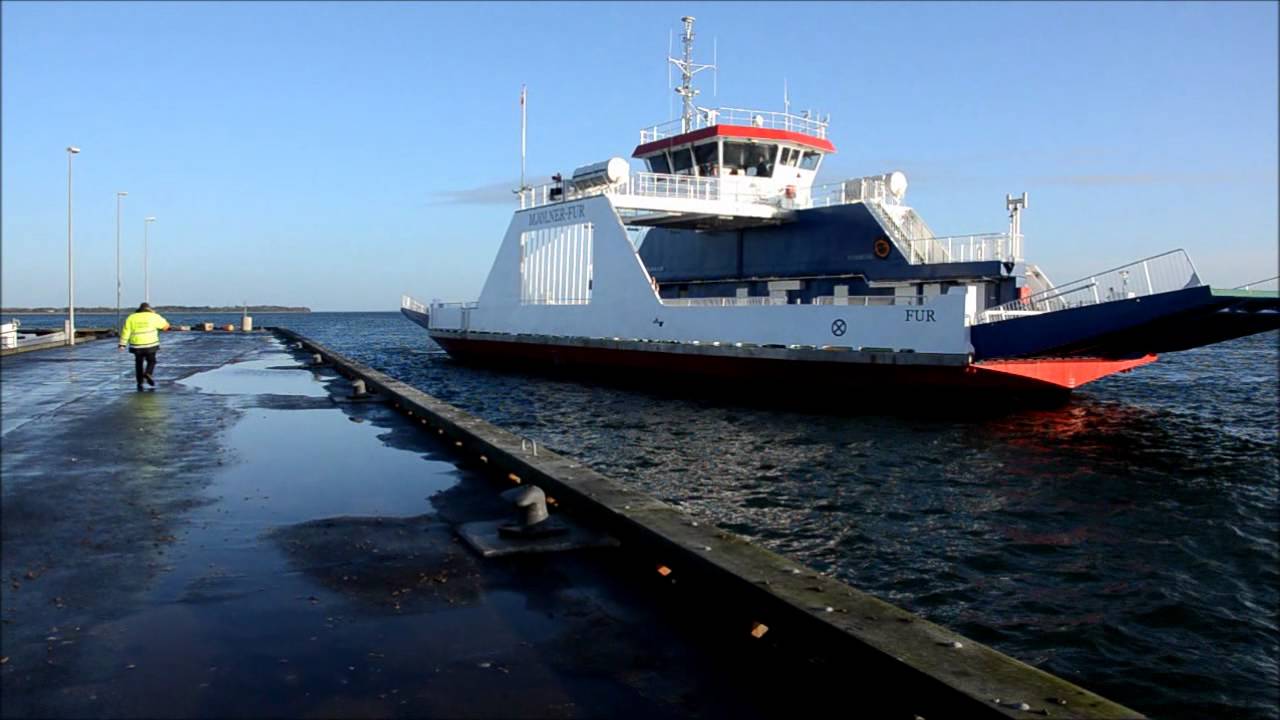 Mjølner-Furs ankomst til Fur den  2. januar 2012