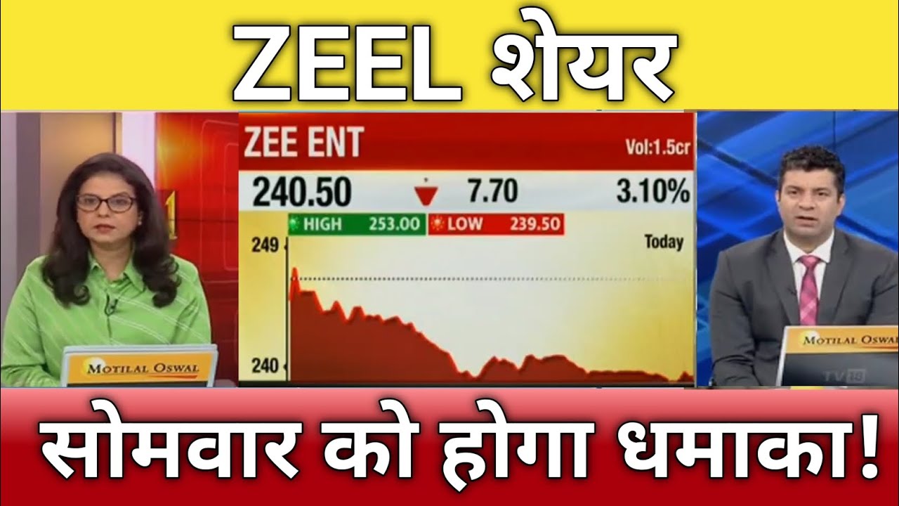 🔴ZEEL share letest news zeel share anelysis today zeel share next