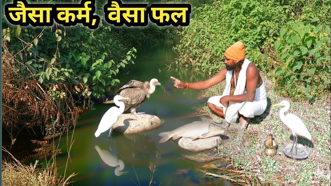 जैसा कर्म, वैसा फल | पांडव वन के साधु की चेतावनी भगवान नहीं..कर्म फैसला करता है @Rahsyamayiduniya12 