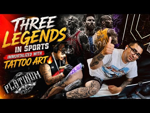 THREE LEGENDS IN SPORTS IMMORTALIZED WITH TATTOO ART 🤩🔥 || BY ARTIST DASSSSART