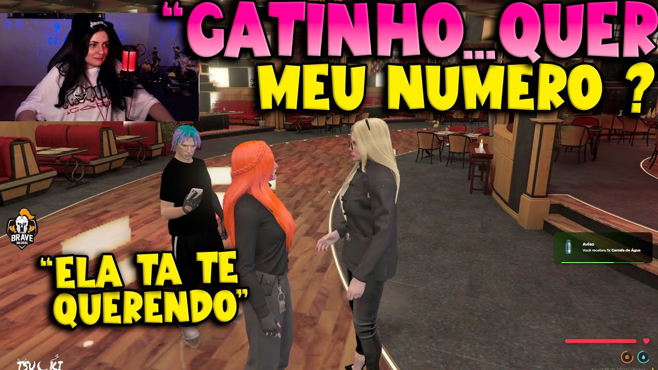 VISÃO DA TSUUKI COM A MINA GADANDO O CONNOR 🤐🔥 