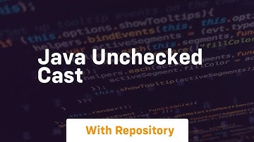 java unchecked cast