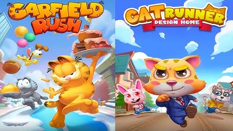 Garfield Rush VS Cat Runner New Update Android/iOS GamePlay HD