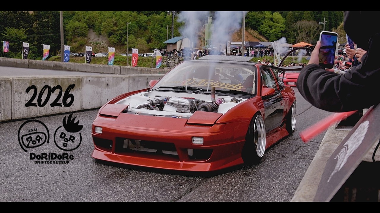 ドリドレ 2026 Drift&dress up car show!! okuibuki
