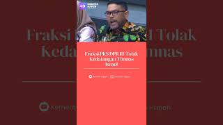 Fraksi PKS DPR RI Tolak Kedatangan Timnas Israel ke Indonesia