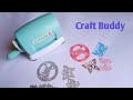 Craft buddy mini die cutting machine used of die cutting machine unboxing craft buddy