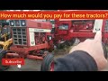 How Much Would You Pay for These Tractors?
