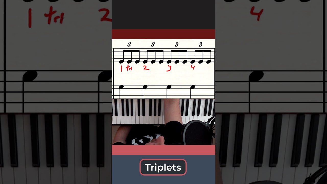 How to Play Triplets PERFECT Every Time #pianotutorial