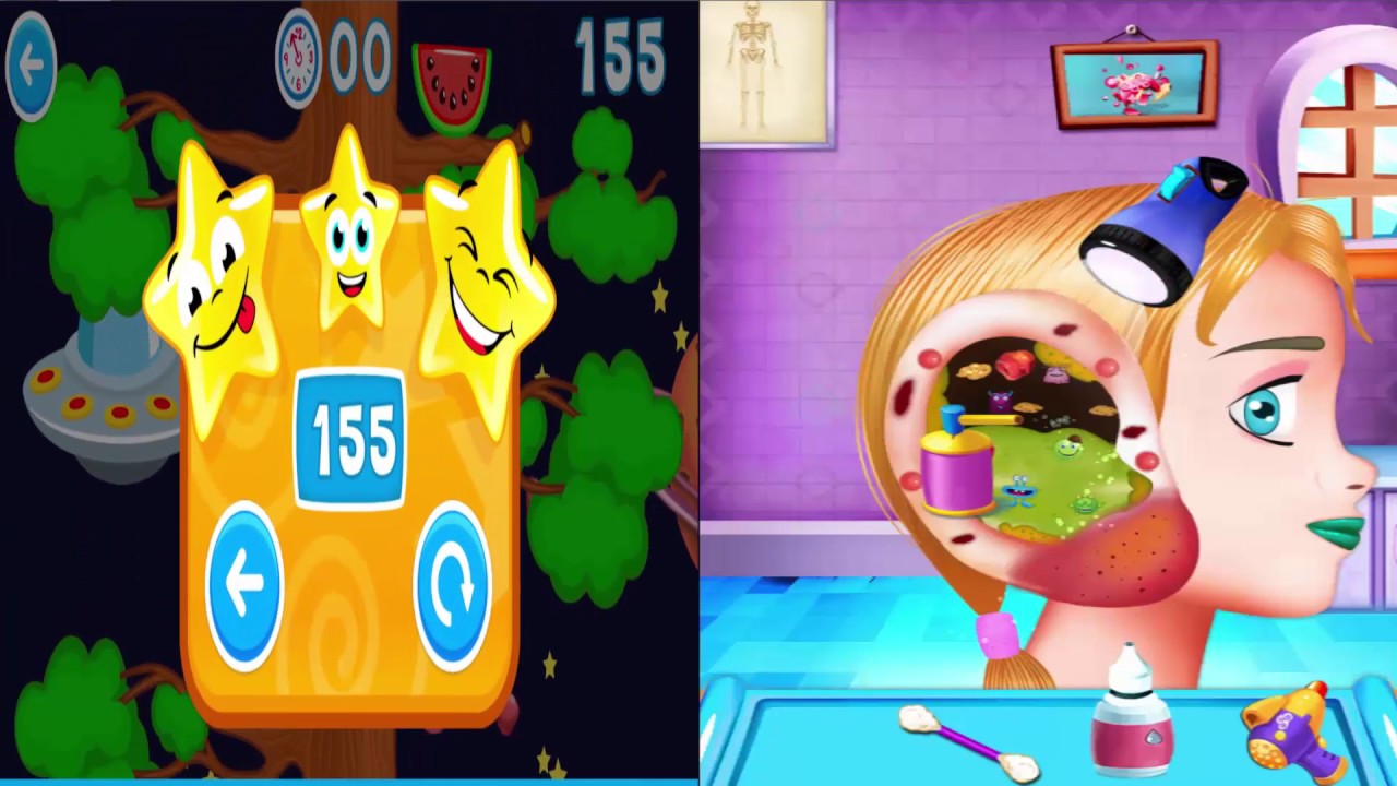 Baby care baby games vs Ear Doctor Clinic Kids Games