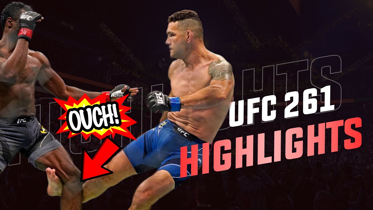 UFC 261 Full Fight Highlights