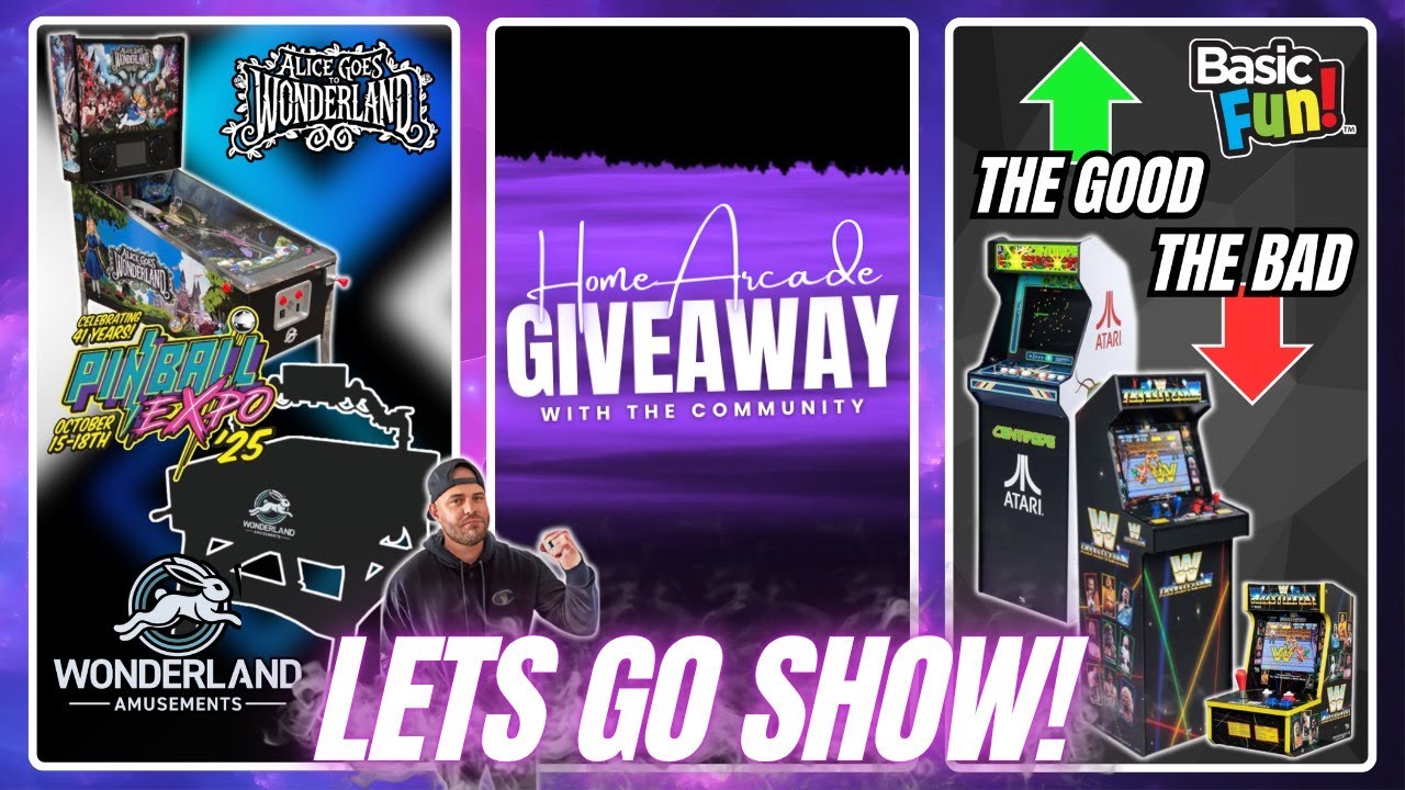 Pinball Expo 2025 With Wonderland, The Good And Bad Of Basic Fun, And A Community Giveaway!
