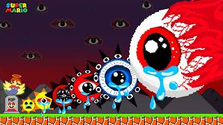 Super Mario Bros. When R.I.P Mario vs EVOLUTION of SPRUNKI All BOSSES