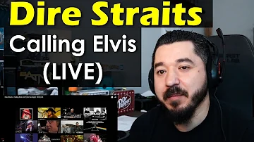 DIRE STRAITS - Calling Elvis (LIVE On The Night 1993) | FIRST TIME REACTION TO CALLING ELVIS