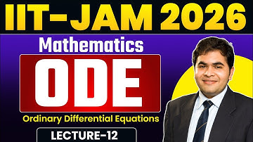 ODE Lec.(12) PYQs of JAM GATE Mathstats@8810409392