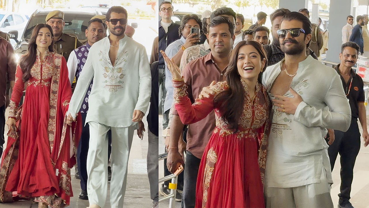Vijay Deverakonda & Rashimka First Visuals After Marriage 😍 | Vijay weds Rashmika Mandanna