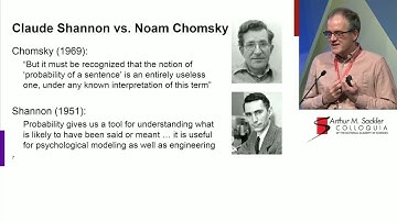 Chomsky vs Shannon approaches to NLP and AI - Chris Manning Stanford OpenNLP creator