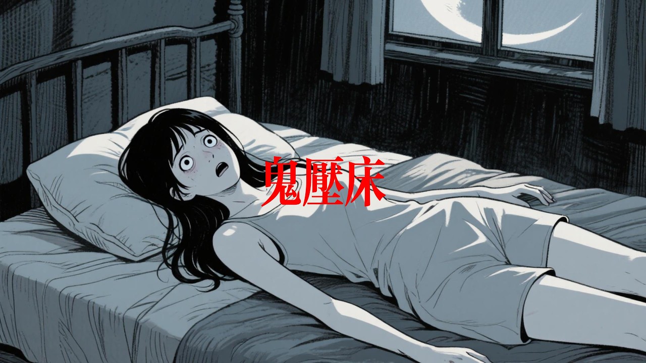 我想睜開眼睛，但睜不開，想動動身體，也動不了，同樣張不開口，發不出聲音 #恐怖故事 #悬疑小说  #恐怖悬疑 #惊悚故事