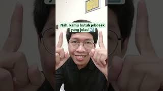 Pentingnya Jobdesk Pada Sebuah Perusahaan #hrd #humanresources #bisnis #keuangan #karyawan