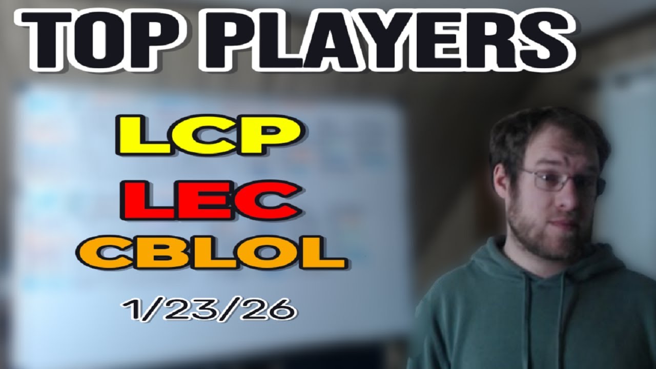Лучшие игроки малых регионов в 2026 году: LEC/CBLOL/LCP (23.01.2026)