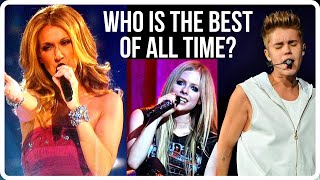 Top Canadian Singers Of All Time
