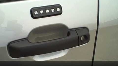 Nissan Titan Wireless Electronic Door Entry Keypad System