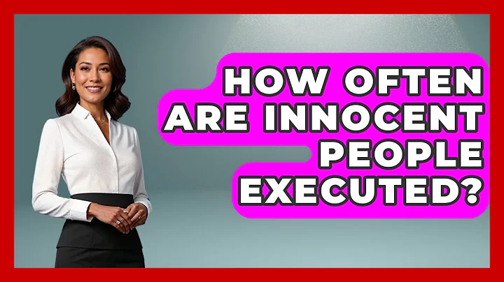 How Often Are Innocent People Executed? - Jail & Prison Insider
