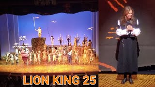 The Lion King 25th Anniversary Show Full Curtain Call and Speeches