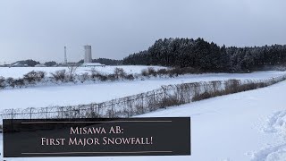 Misawa AB Living | First Major Snow❄️