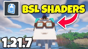 How to Download & Install BSL SHADERS for Minecraft 1.21.7