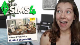 The Sims 4 Marketplace Humble Beginning by Syboulette Maker Pack Review | OhcluckGames