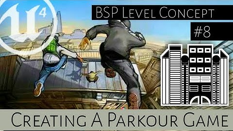 Part-8 Concepts fo BSP Tool : Creating Parkour Game in Ue4 From Scratch, Begginer Friendly Tutorial