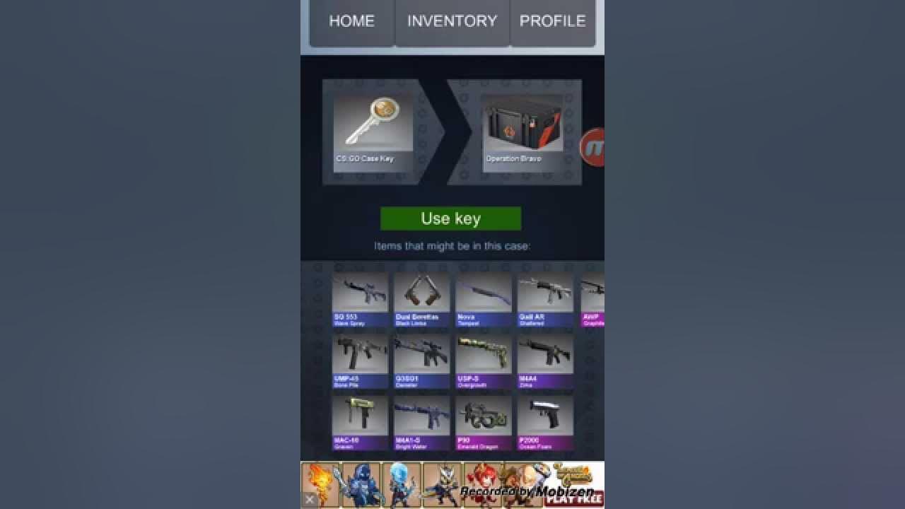 Open case simulator. Open case simulator