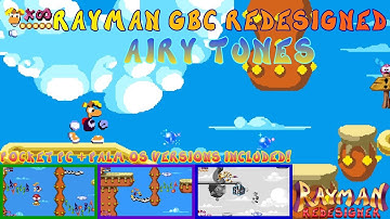 Rayman GBC ReDesigned - Airy Tunes (Rayman ReDesigner)