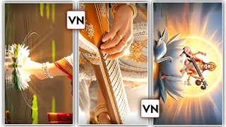 New Trending Saraswati Puja Status Video Editing | Basant Panchami Special Status in VN App screenshot 3