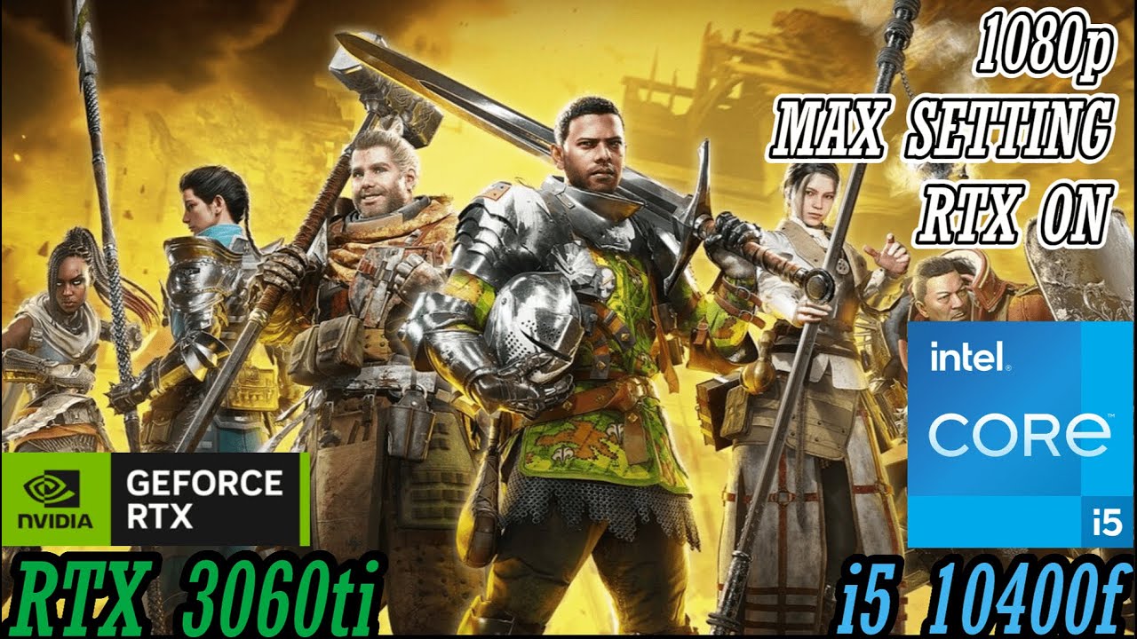 WARHAVEN RTX 3060TI | I5 10400F | 1080P ULTRA  RTX ON