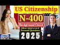 Actual Interview of U.S. citizenship, Full N-400 Naturalization Interview, Small talk #n400