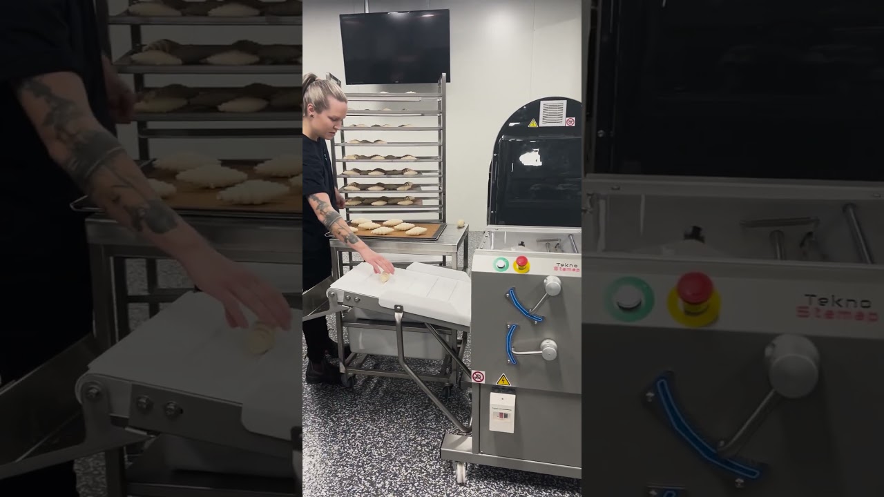 Automated Rolling Croissants with the Tekno Stamap Croissant Roller 🥐