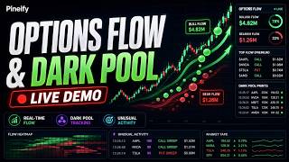 Options Flow & Dark Pool Tracker (Live Demo) | Pineify Market Insights