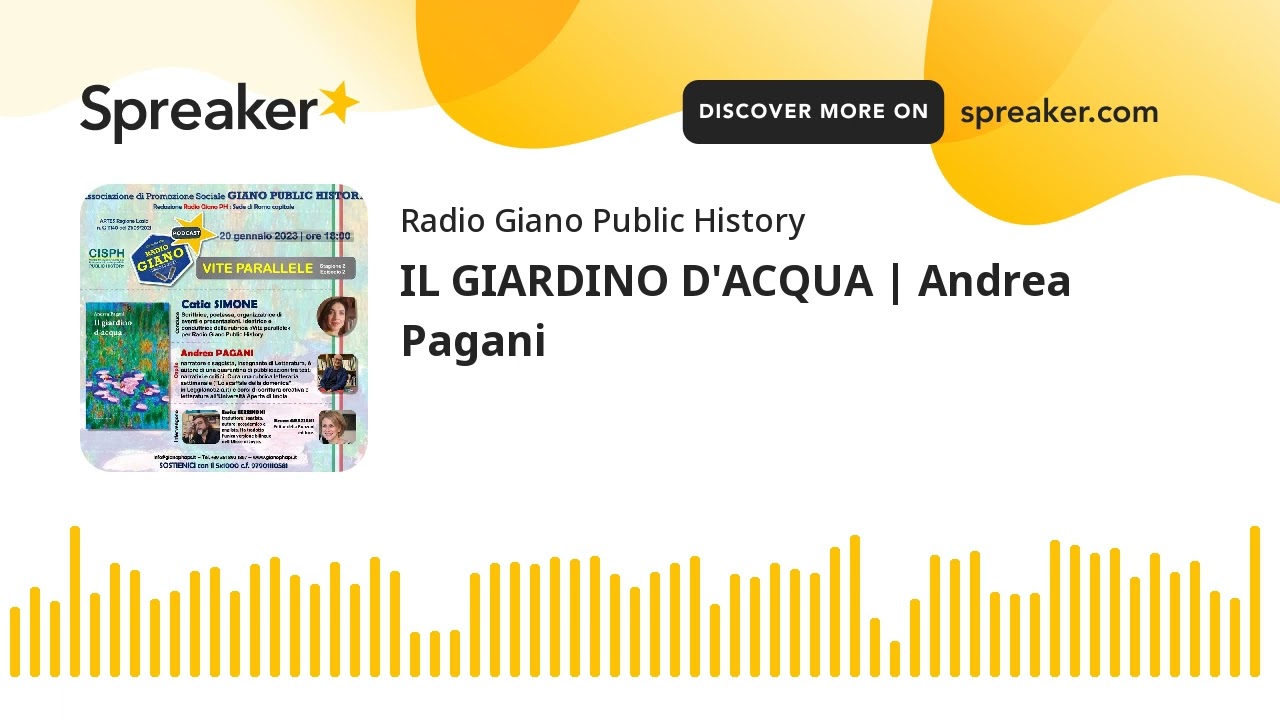IL GIARDINO D’ACQUA | Andrea Pagani