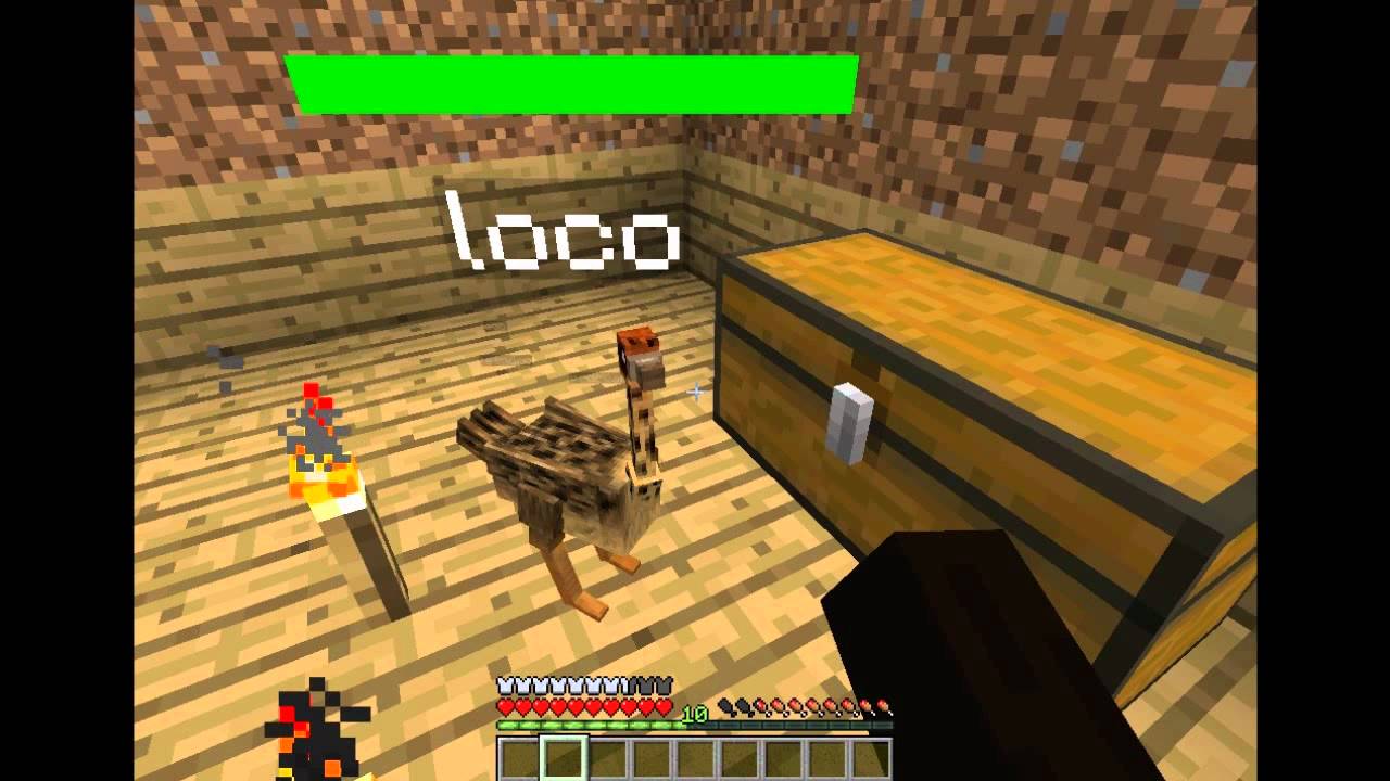 Jogando minecraft com o mod todos os animais - YouTube